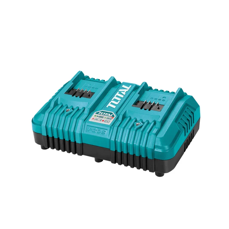CARICABATTERIE RAPIDO DOPPIO PER BATTERIE 20V
